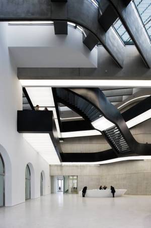 Maxxi museum Rome. Zaha Hadid architects